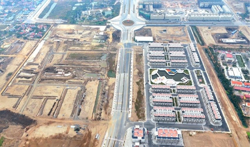 Tiến độ dự án Hoàng Huy New City