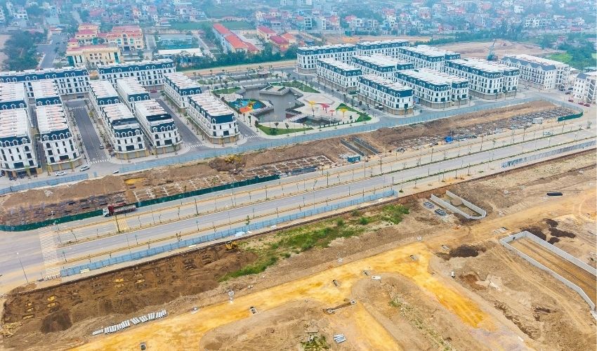 Hoàng Huy New City đang được triển khai xây dựng mạnh mẽ